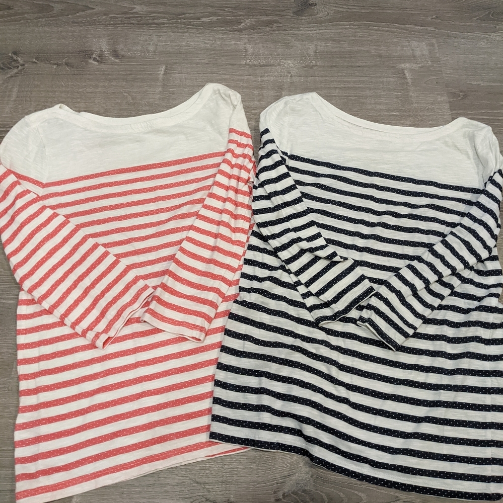 ⛵ FLASH SALE! LOT OF 2 ANN TAYLOR LOFT SIZE M TOPS